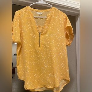 Maurice’s small yellow blouse
